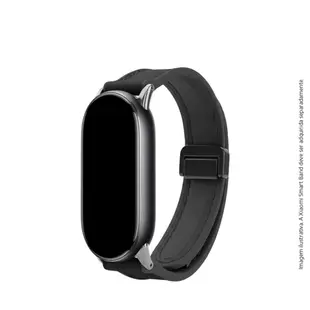 Bracelete de Couro para Xiaomi Smart Band 8/9/10