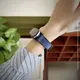 Bracelete de Couro para Xiaomi Smart Band 8/9/10