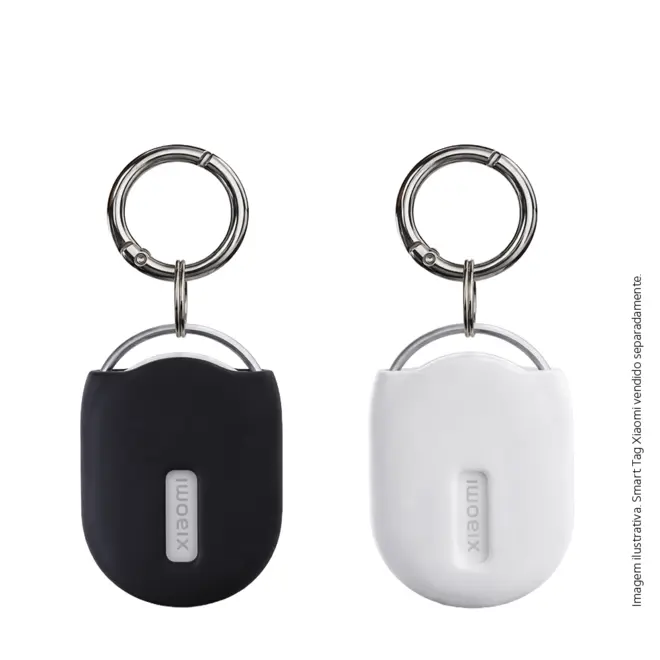 Kit 2 Capas de Silicone com Chaveiro Para Xiaomi Tag