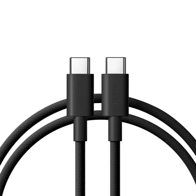 Cabo Trançado USB-C p/ USB-C Ultrarrápido até 120W 200cm