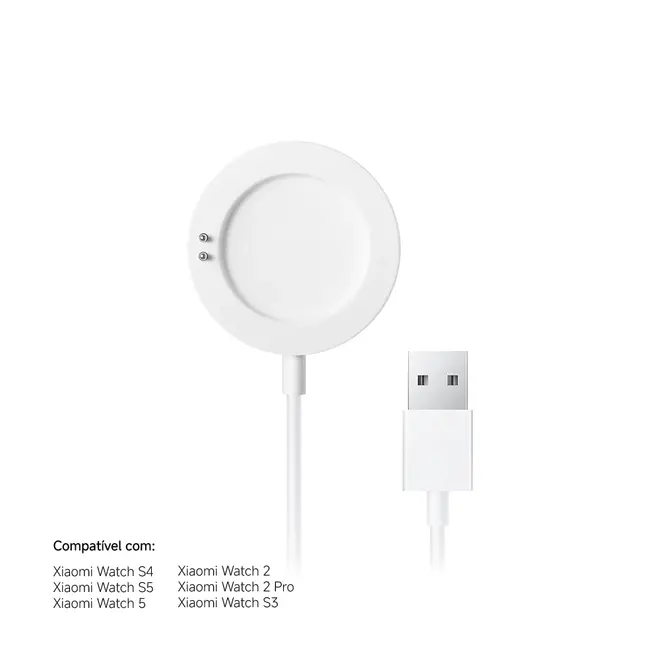 Cabo USB de Carregamento Smartwatches Redondos Xiaomi