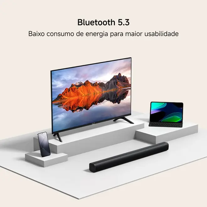 Xiaomi Soundbar TV 2.0ch com Entrada Óptica e Bluetooth